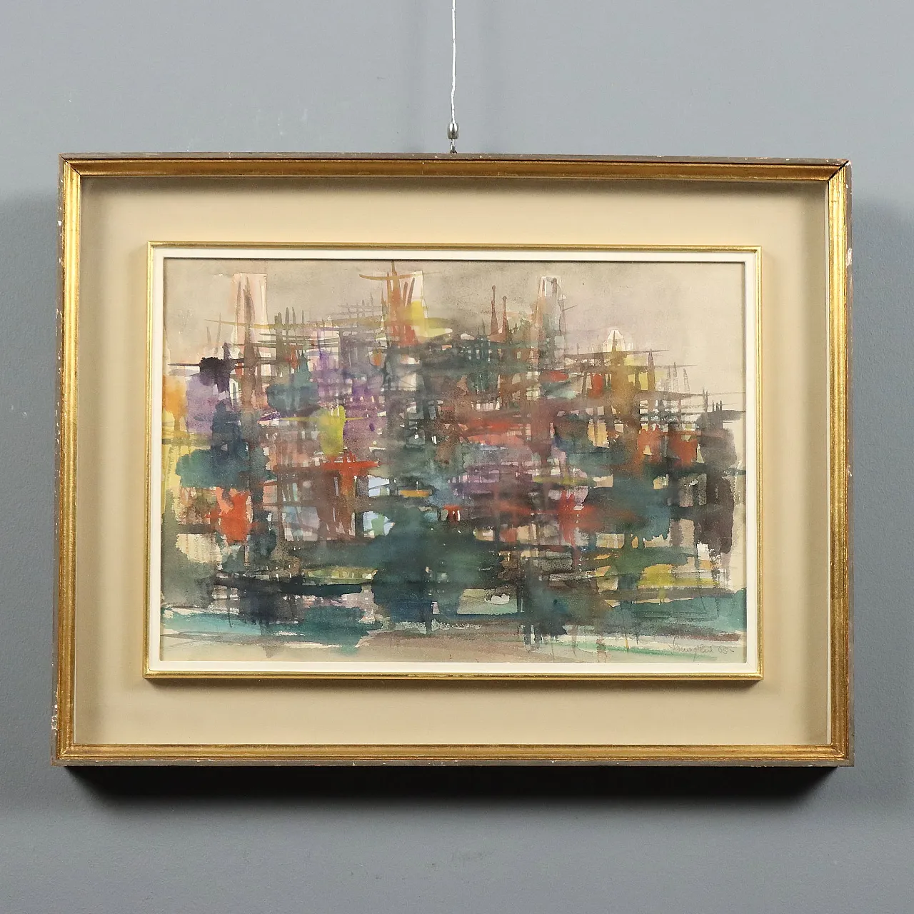 Painting by Rino Sernaglia, 20th century 1
