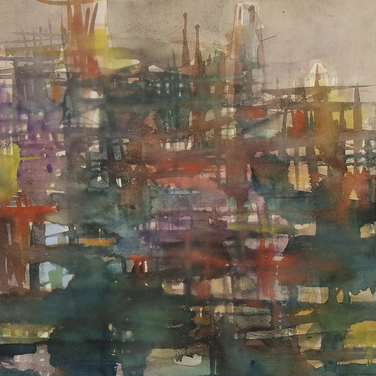 Painting by Rino Sernaglia, 20th century 3