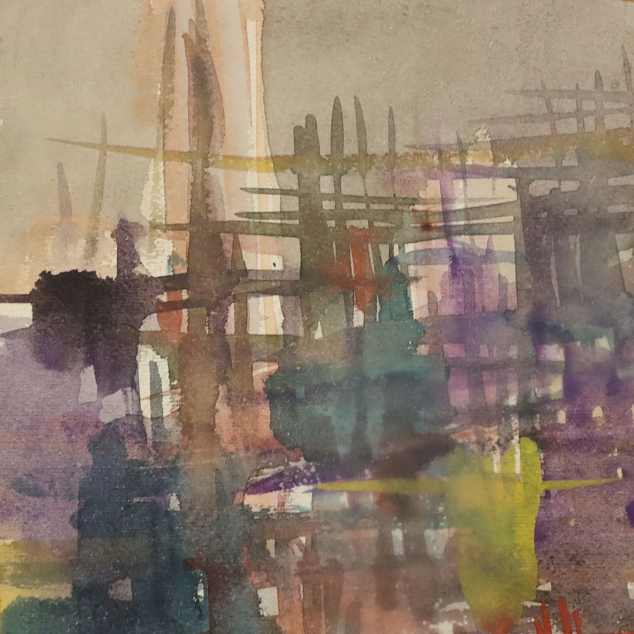 Painting by Rino Sernaglia, 20th century 4