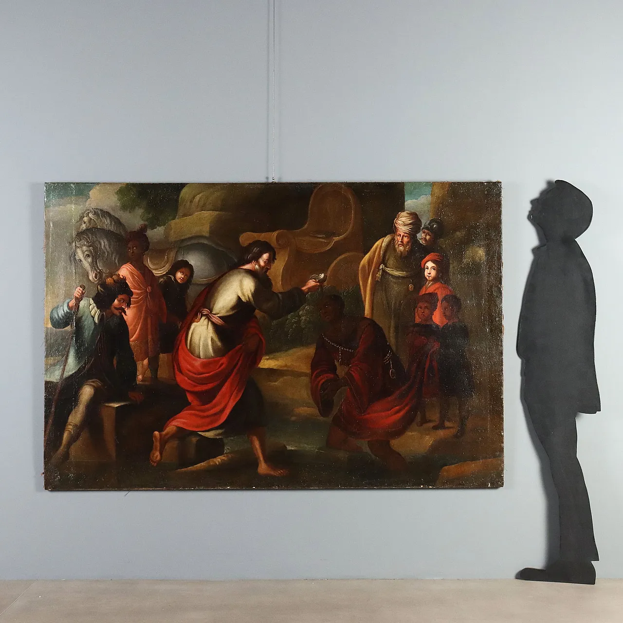 Painting The Baptism of the Eunuch, 18th century 2