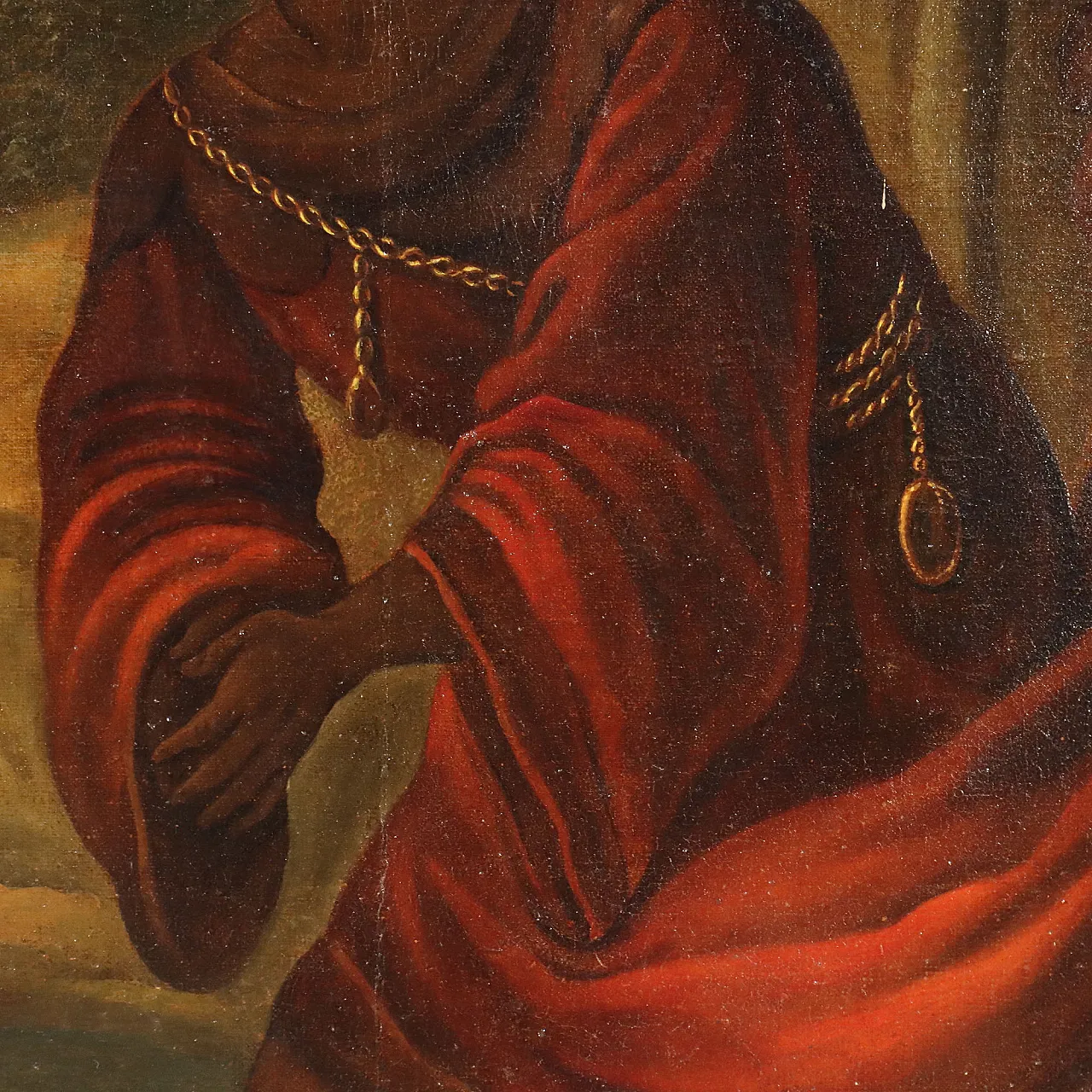 Painting The Baptism of the Eunuch, 18th century 6