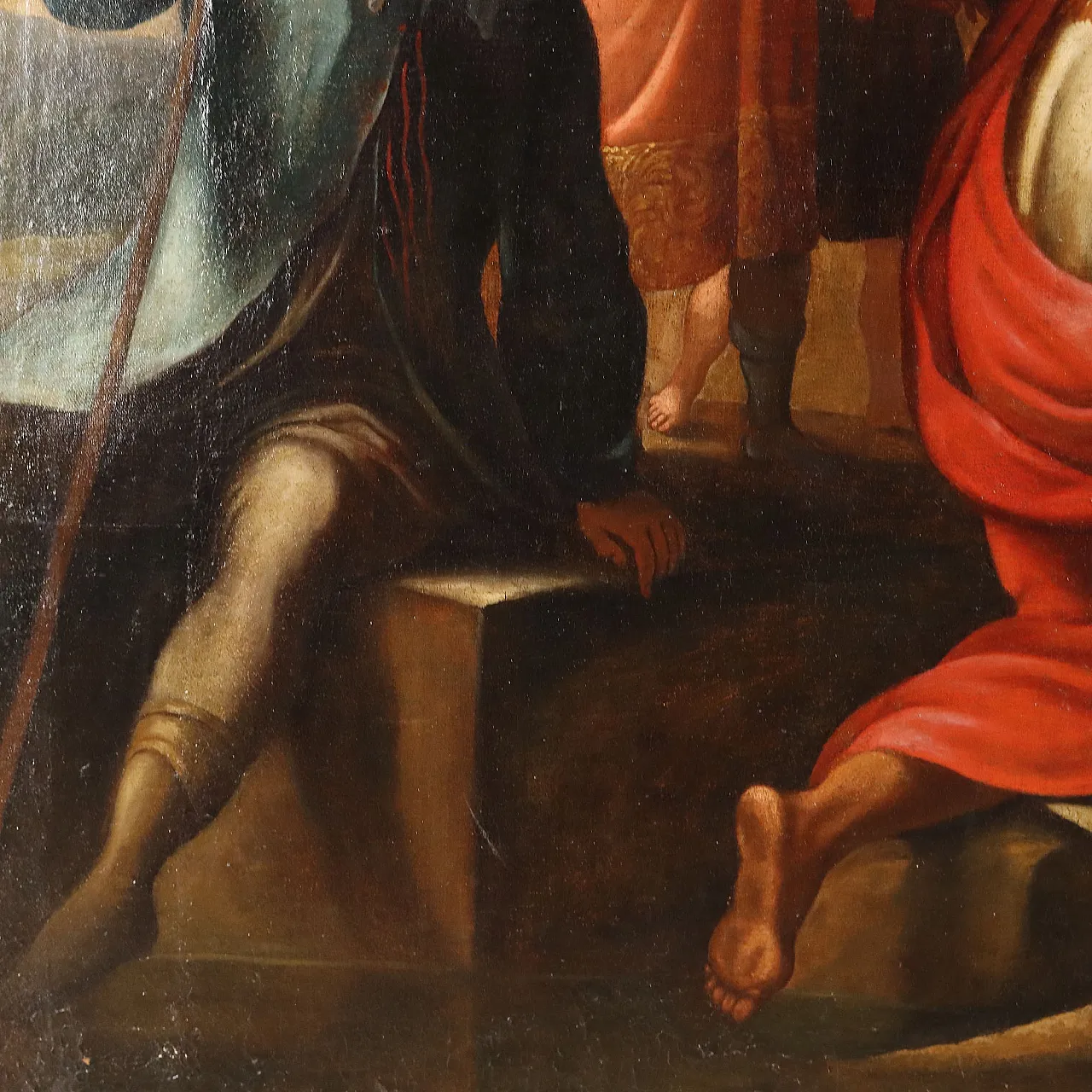 Painting The Baptism of the Eunuch, 18th century 9