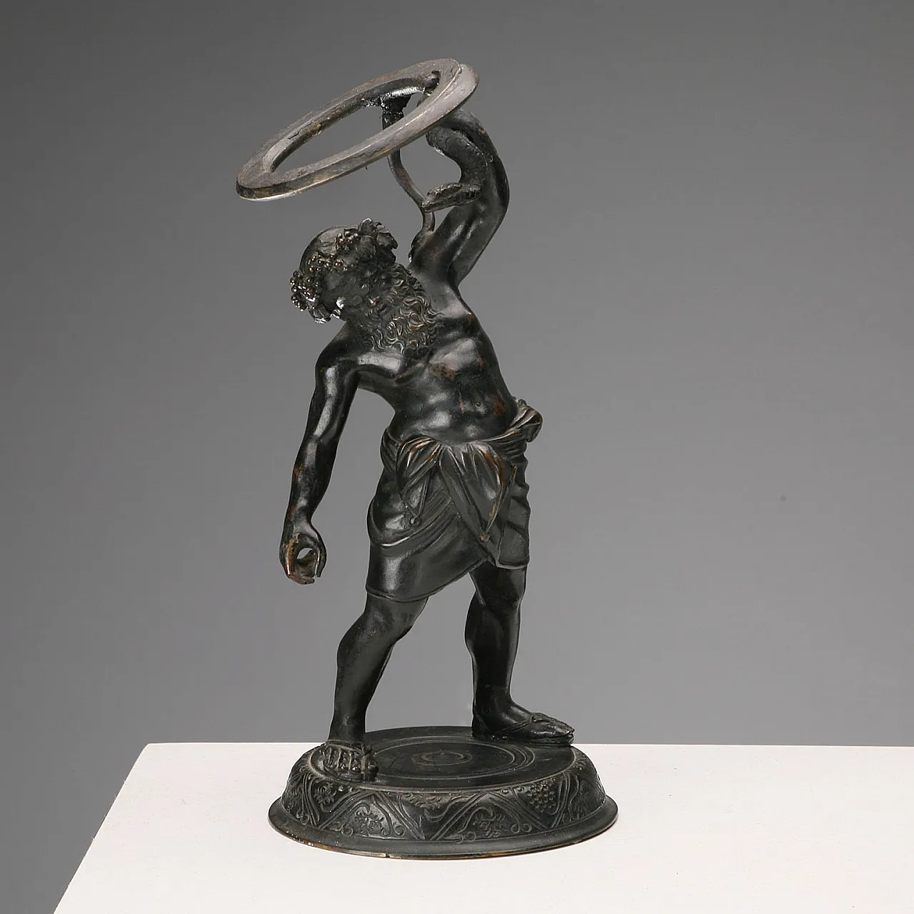 Pompeian Silenus in bronze, 20th century 1