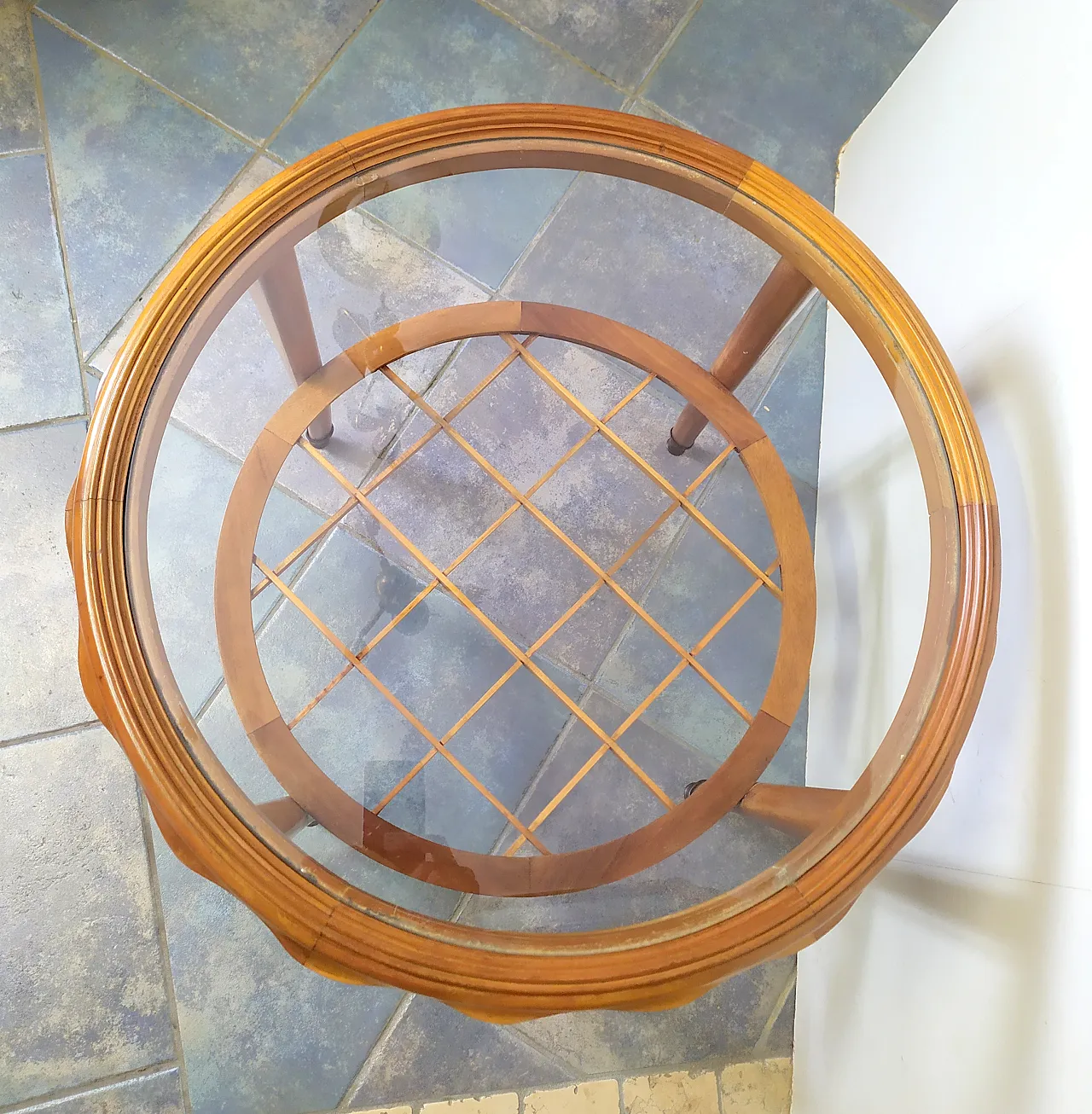 Round coffe table by Paolo Buffa, 1950s 13