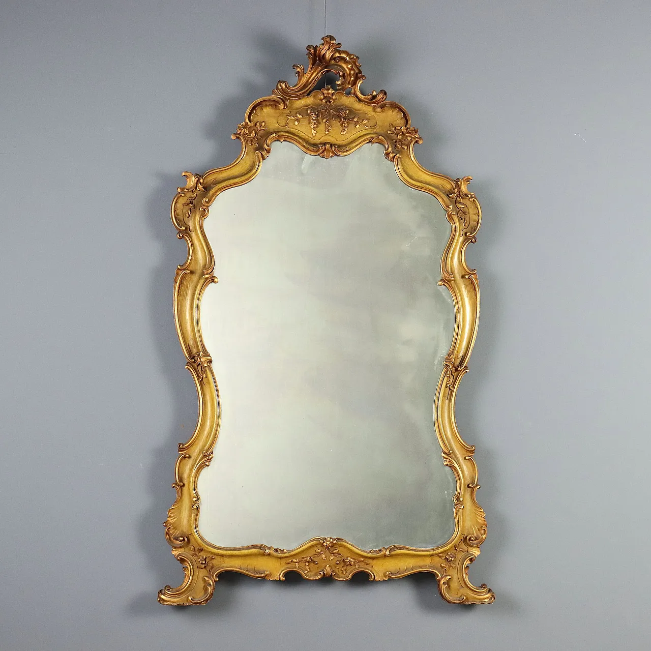 Specchiera da appoggio in stile barocchetto, '800 1