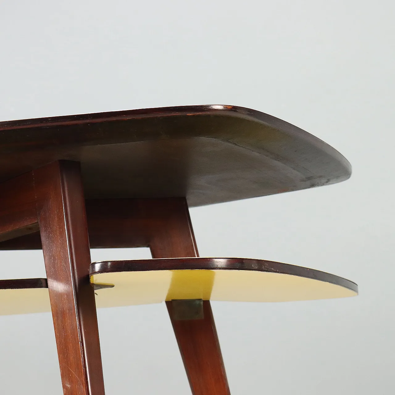 Desk with double formica top, 1950s 6