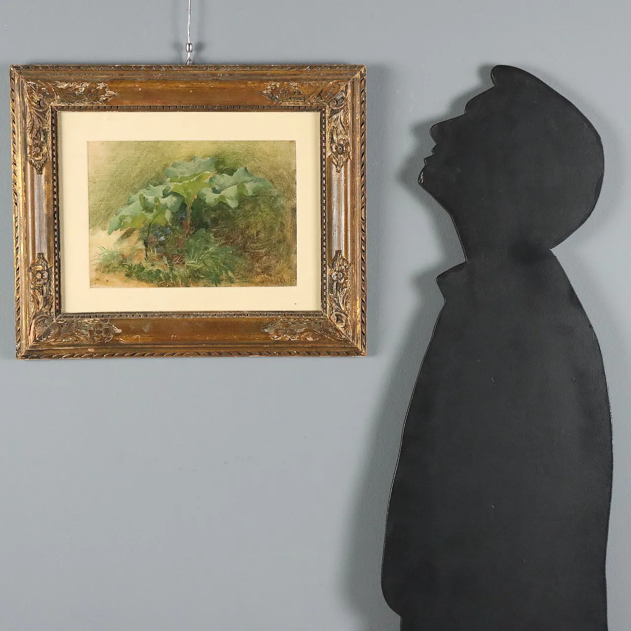 Painting by Giuseppe Palizzi, oil on cardboard, 19th century 2