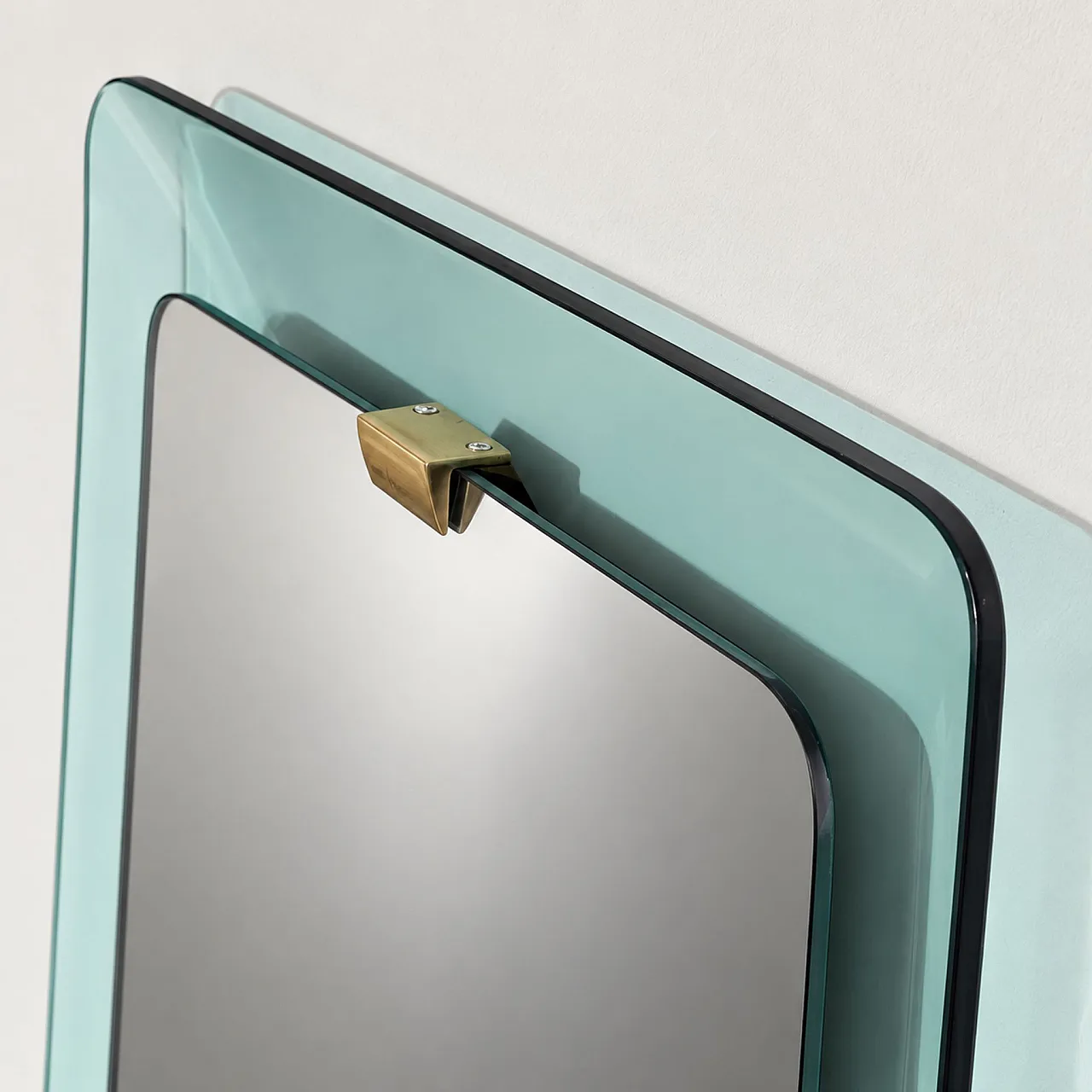 Specchio in Vetro Curvato di Max Ingrand per Fontana Arte, Anni ’50 2