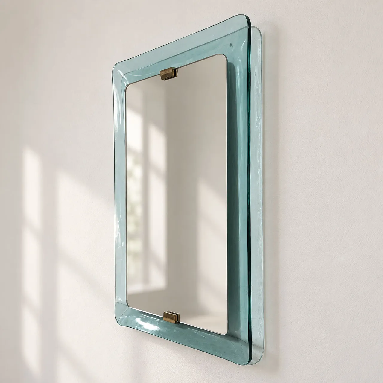 Specchio in Vetro Curvato di Max Ingrand per Fontana Arte, Anni ’50 8