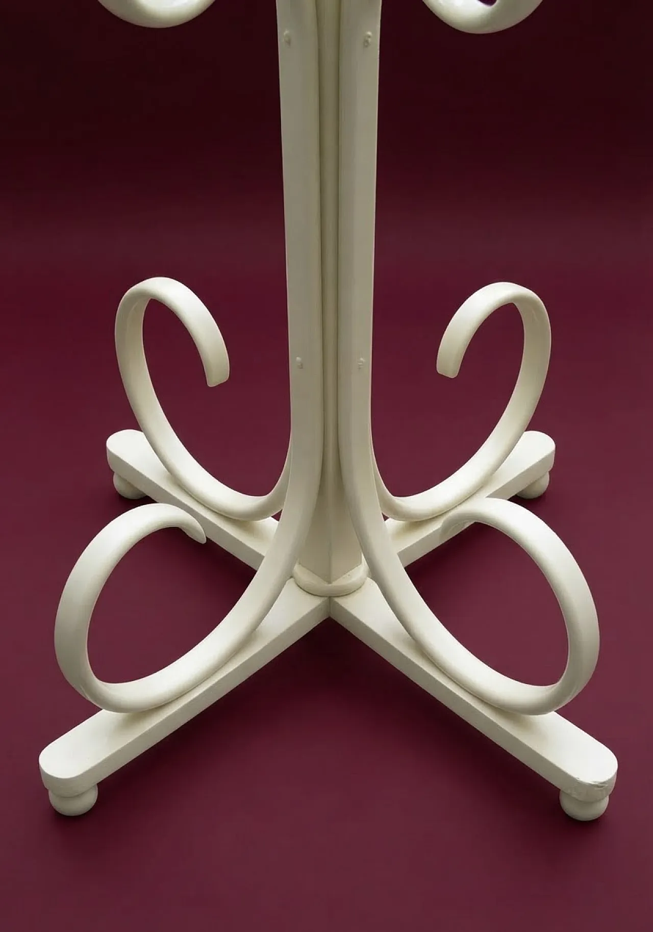 White bentwood coat rack, 1920s 4