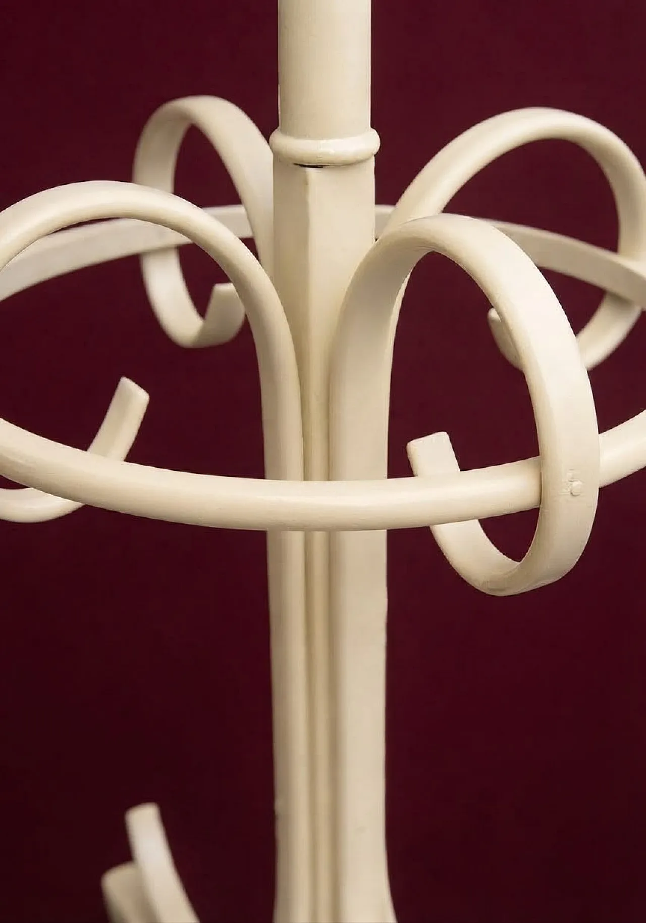 White bentwood coat rack, 1920s 6