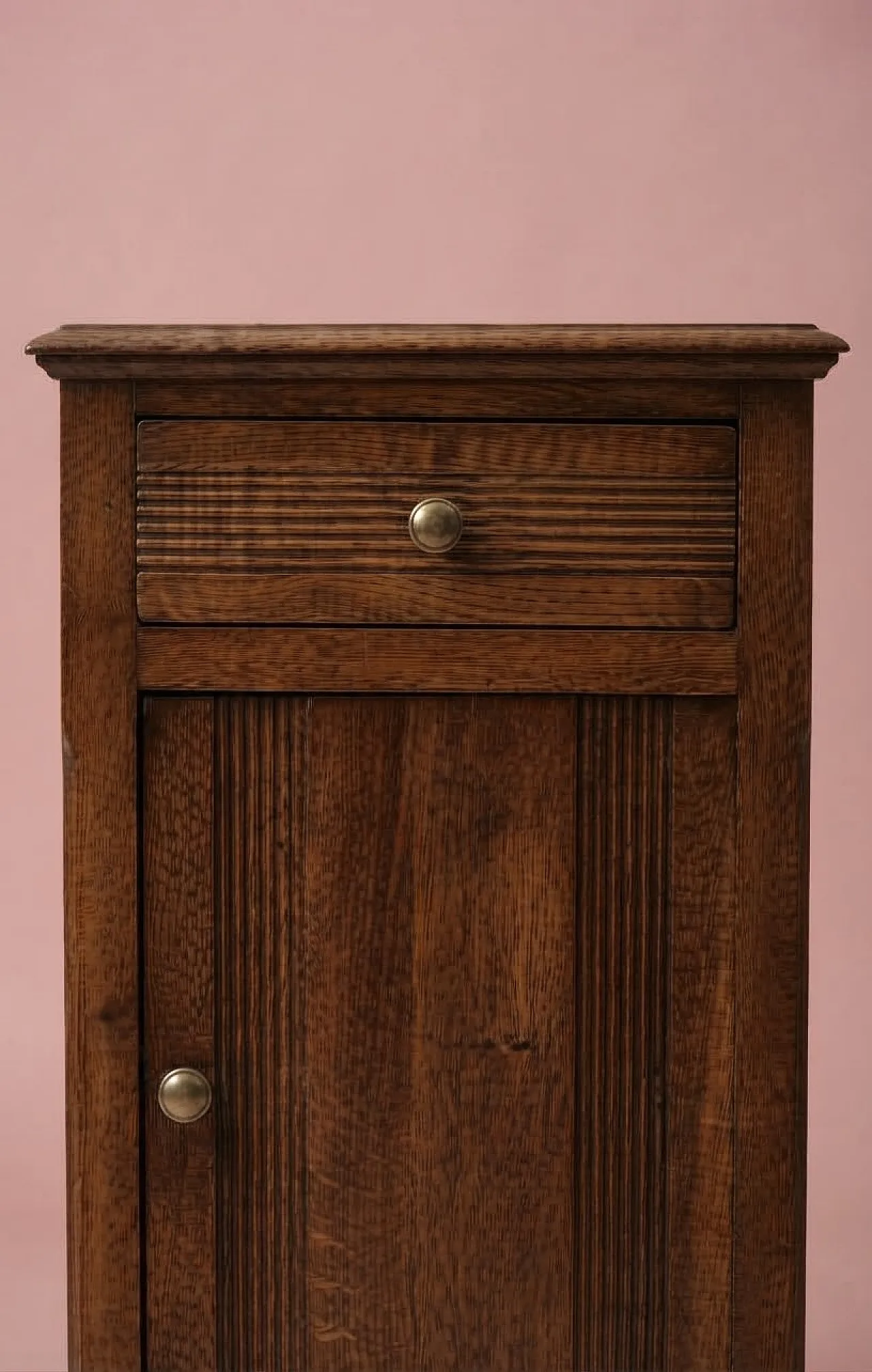 Oak bedside table, 1920s 1