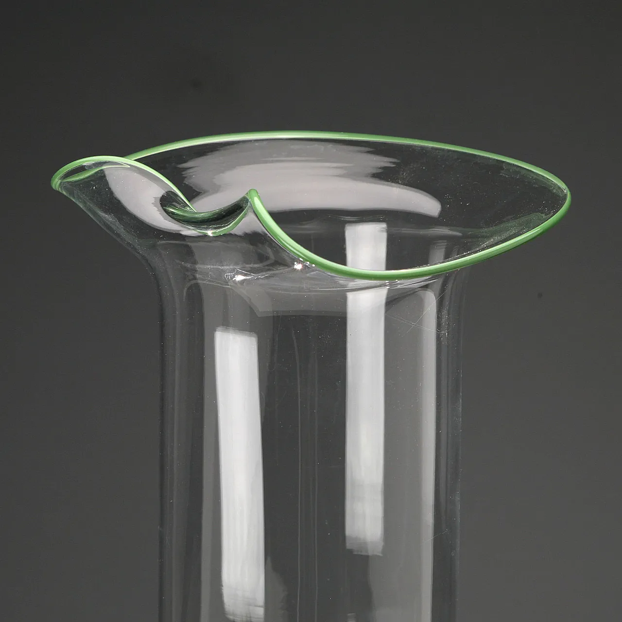 Venini glass vase, 1980s 4