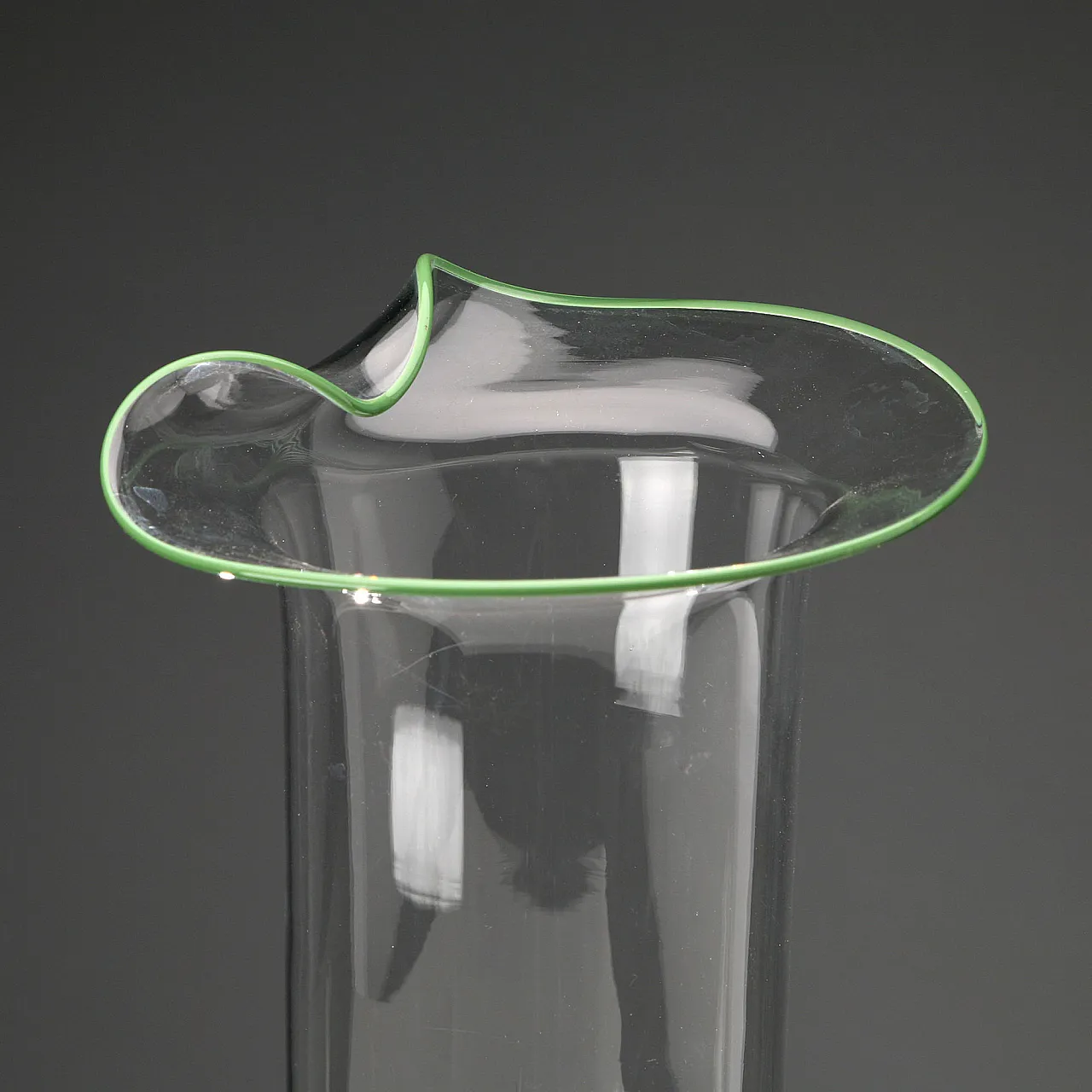 Venini glass vase, 1980s 5