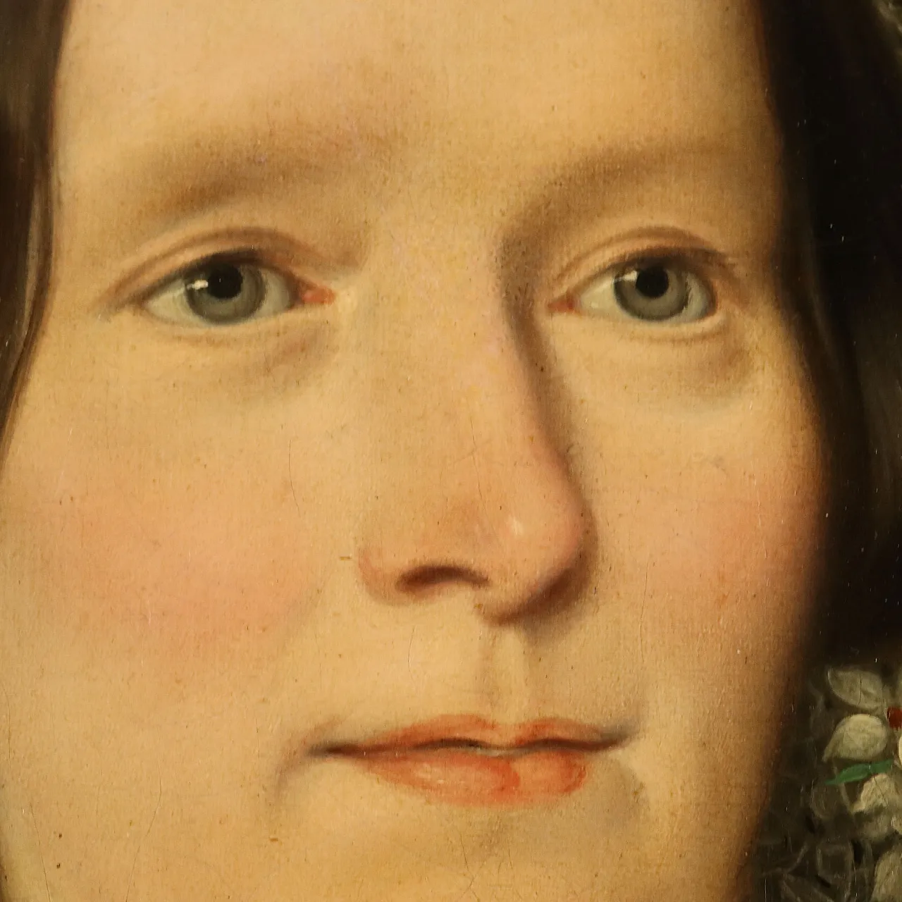 Portrait of a Lady, oil on canvas, 19th century 5