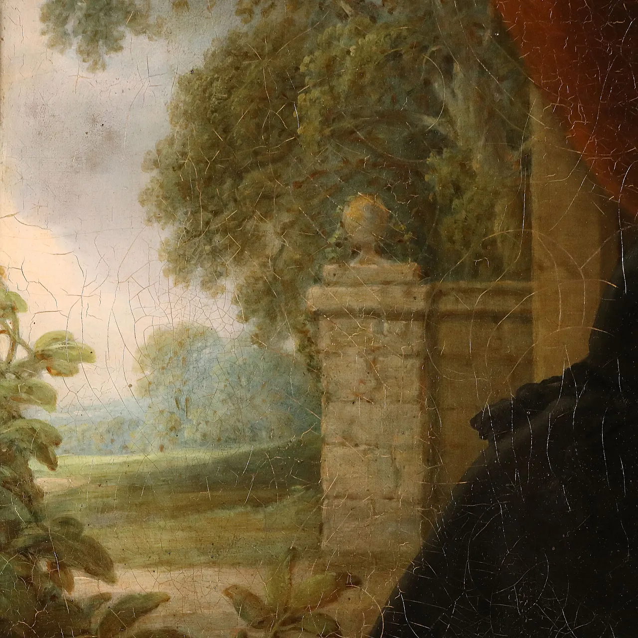 Portrait of a Lady, oil on canvas, 19th century 9