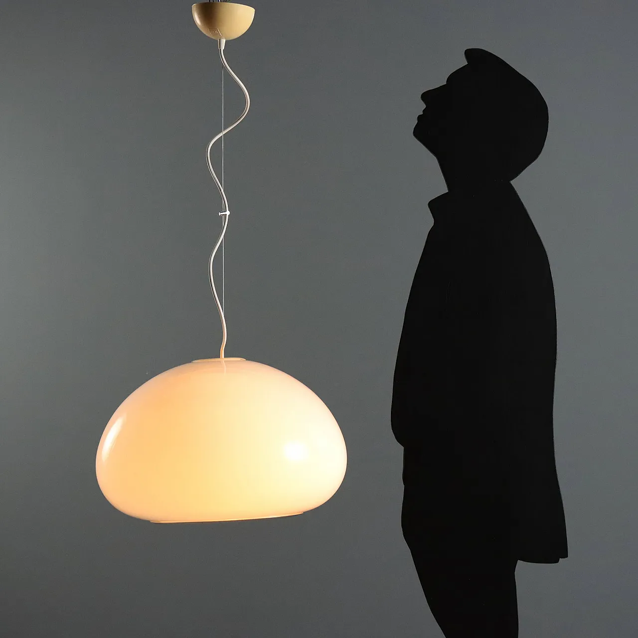 Black & White Flos lamp, 20th century 2