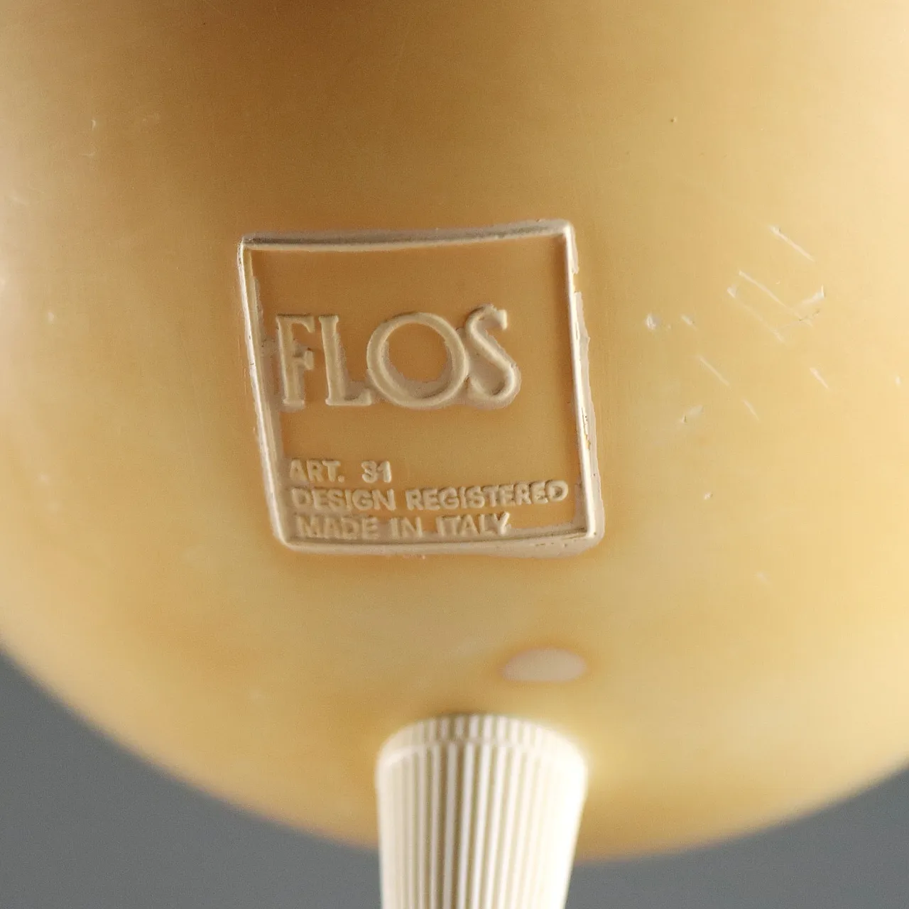 Black & White Flos lamp, 20th century 9