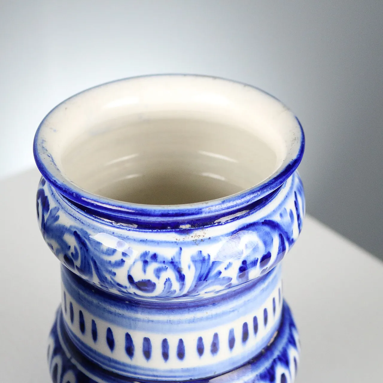 Coppia Albarelli in Maiolica di Lodi, '900 3