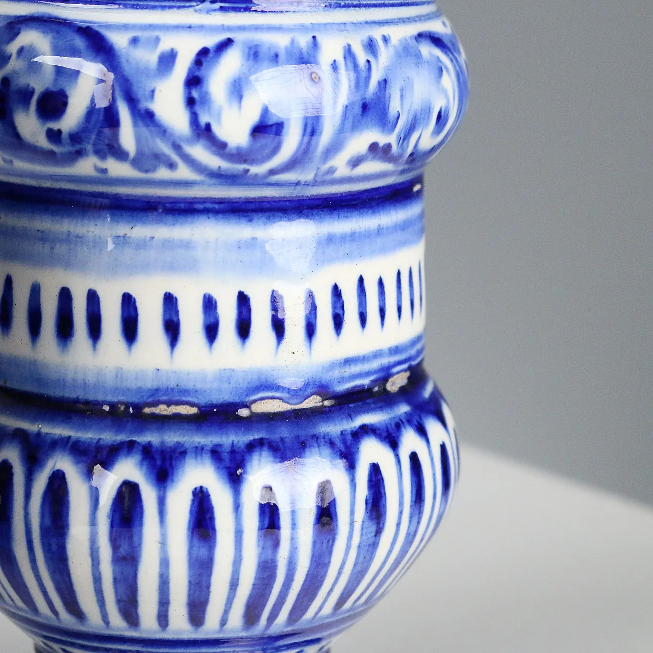 Coppia Albarelli in Maiolica di Lodi, '900 5