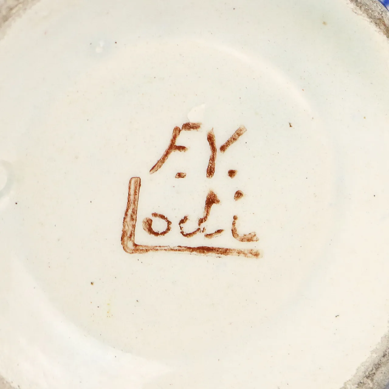 Coppia Albarelli in Maiolica di Lodi, '900 7