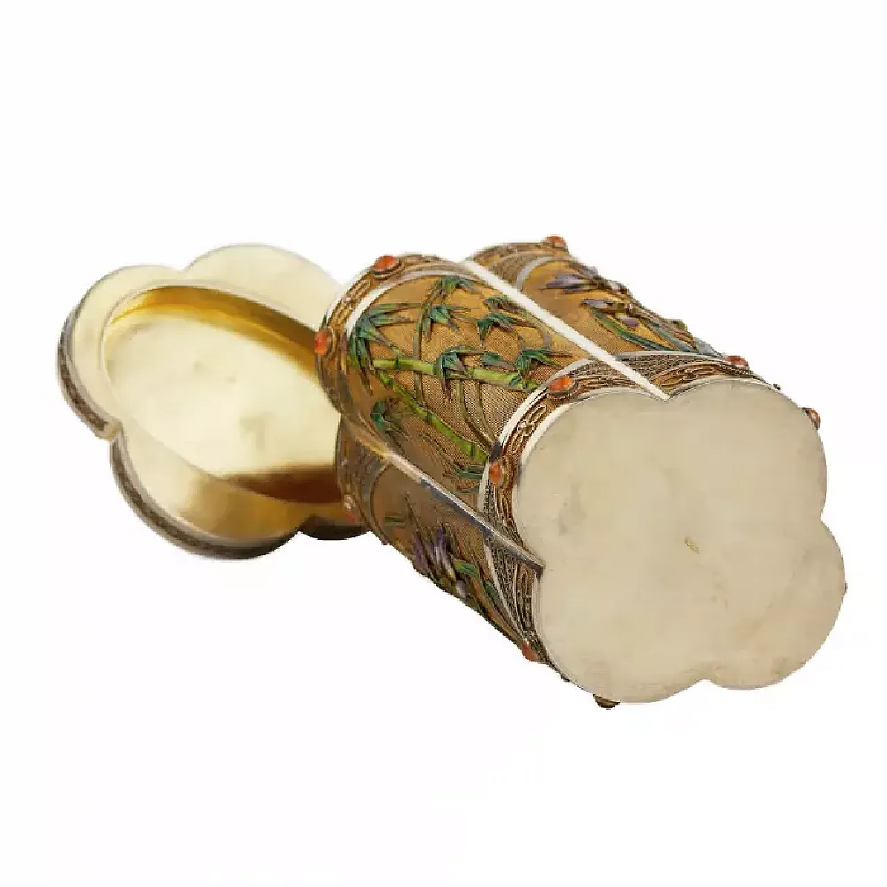 Scatola da tè in argento, '900 2