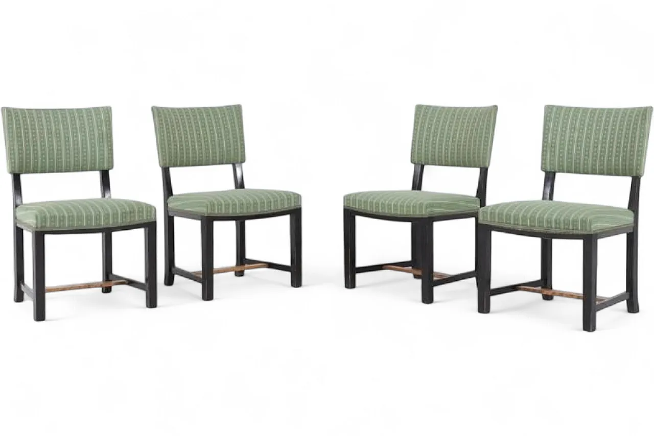 4 Chairs by Otto Schulz, 1940s 11