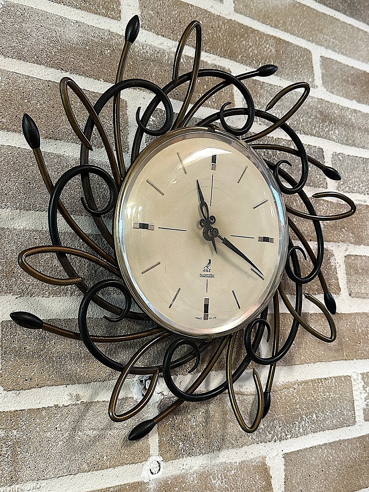 JAZ Transistor Wall Clock, 1960s 2