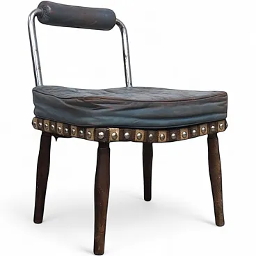 Modernist tubular steel Easy chair, 1940s