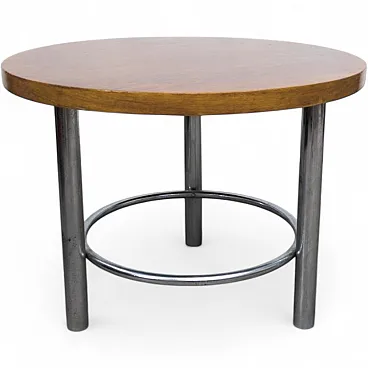 Tubular steel coffee table TN58 by Arnošt Beck for Mücke Melder, 1930s