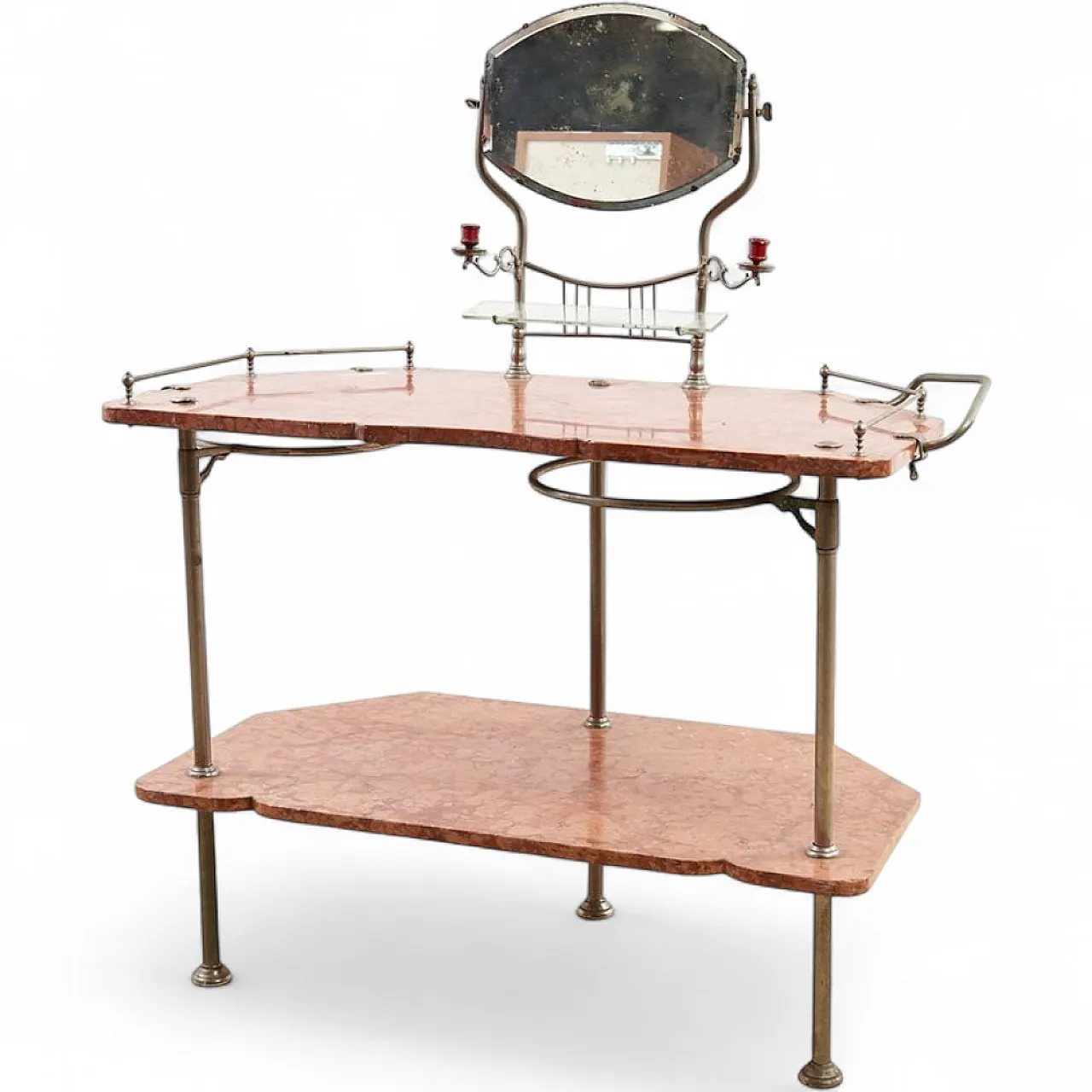 Toilette in marmo rosa, anni '20 12