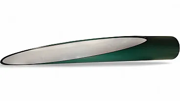 Unghia Nail or Lipstick floor Mirror in green, 2000s