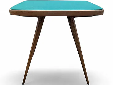 Restored 1950s maple wood game table by Cassina, 1950s