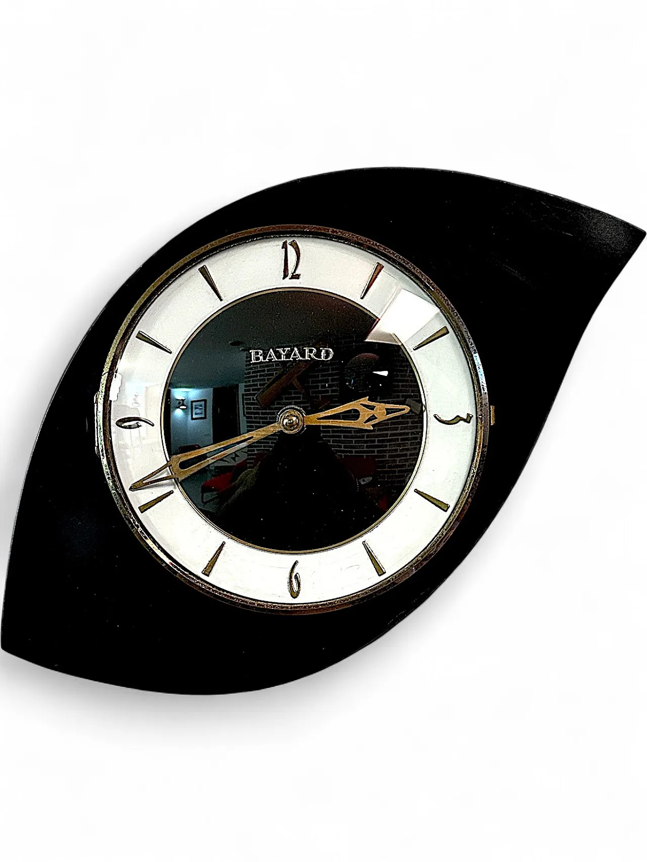 Bayard Asymmetrical Wall Clock, 1960s 6