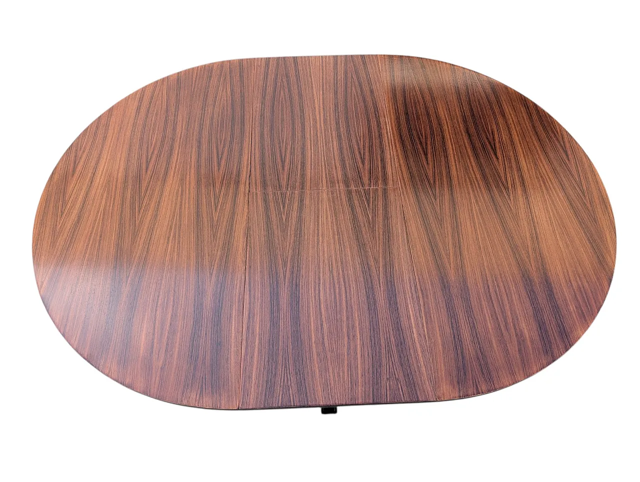 Extendable wooden dining table, Italy, 1960s 12