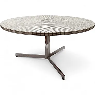 Mosaic coffee table designed by Heinz Lilientahl, Germany, 1960s