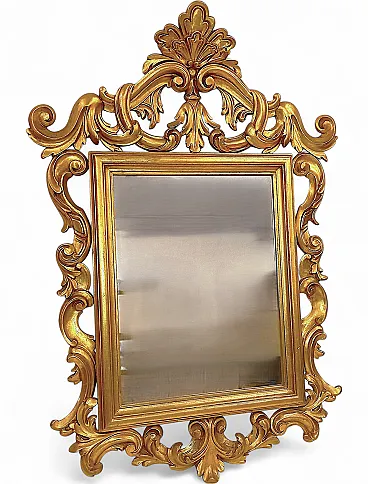 Vintage Louis XV Style Mirror Cerea Crafts, 70s