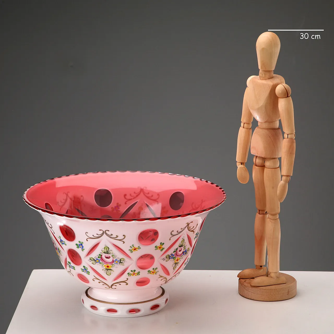Ciotola in cristallo di Boemia, '900 2