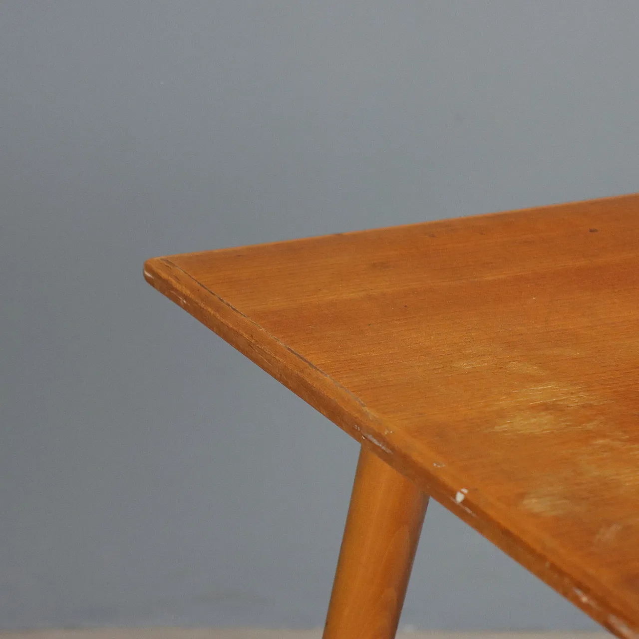 Beech wood desk, 1950s 5