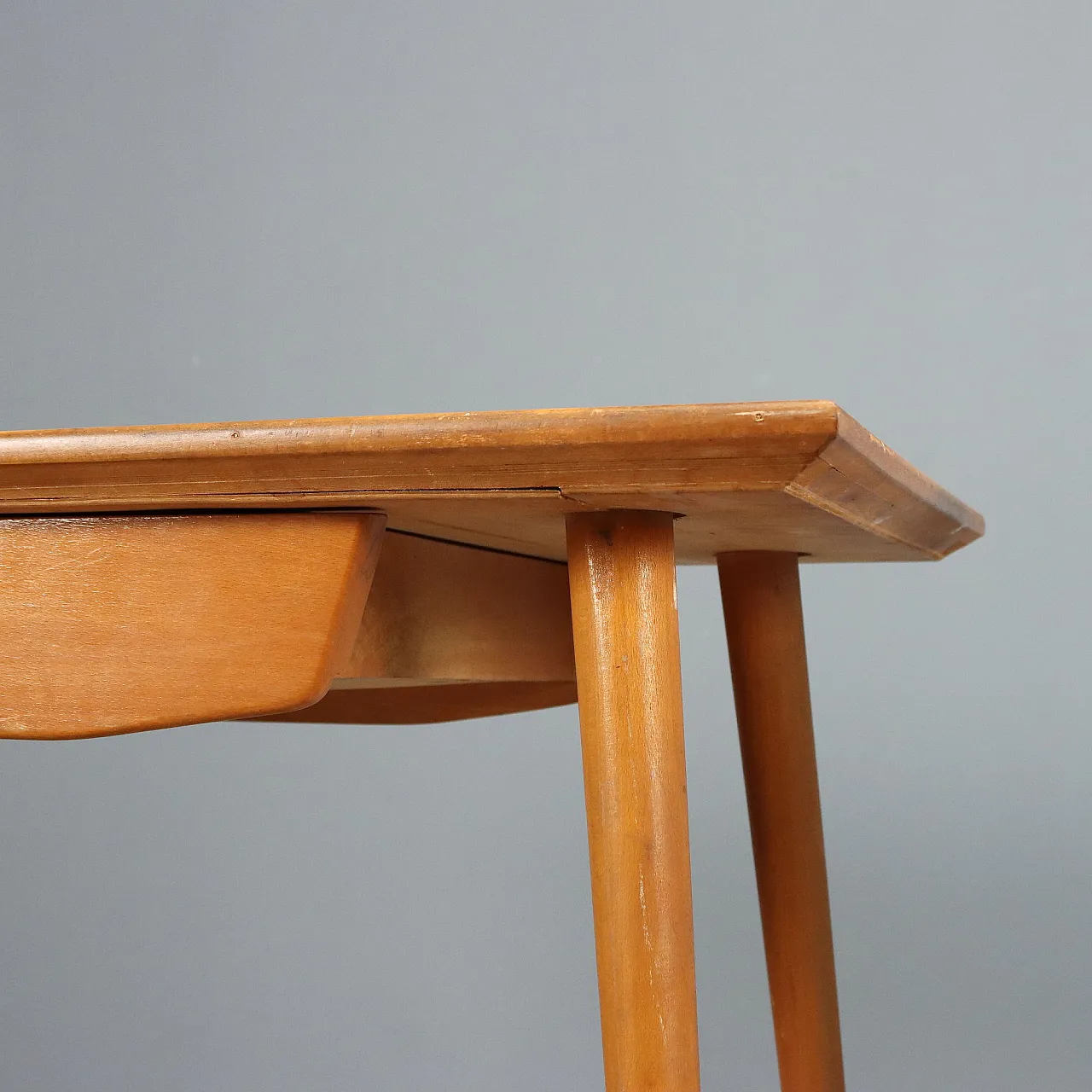 Beech wood desk, 1950s 6