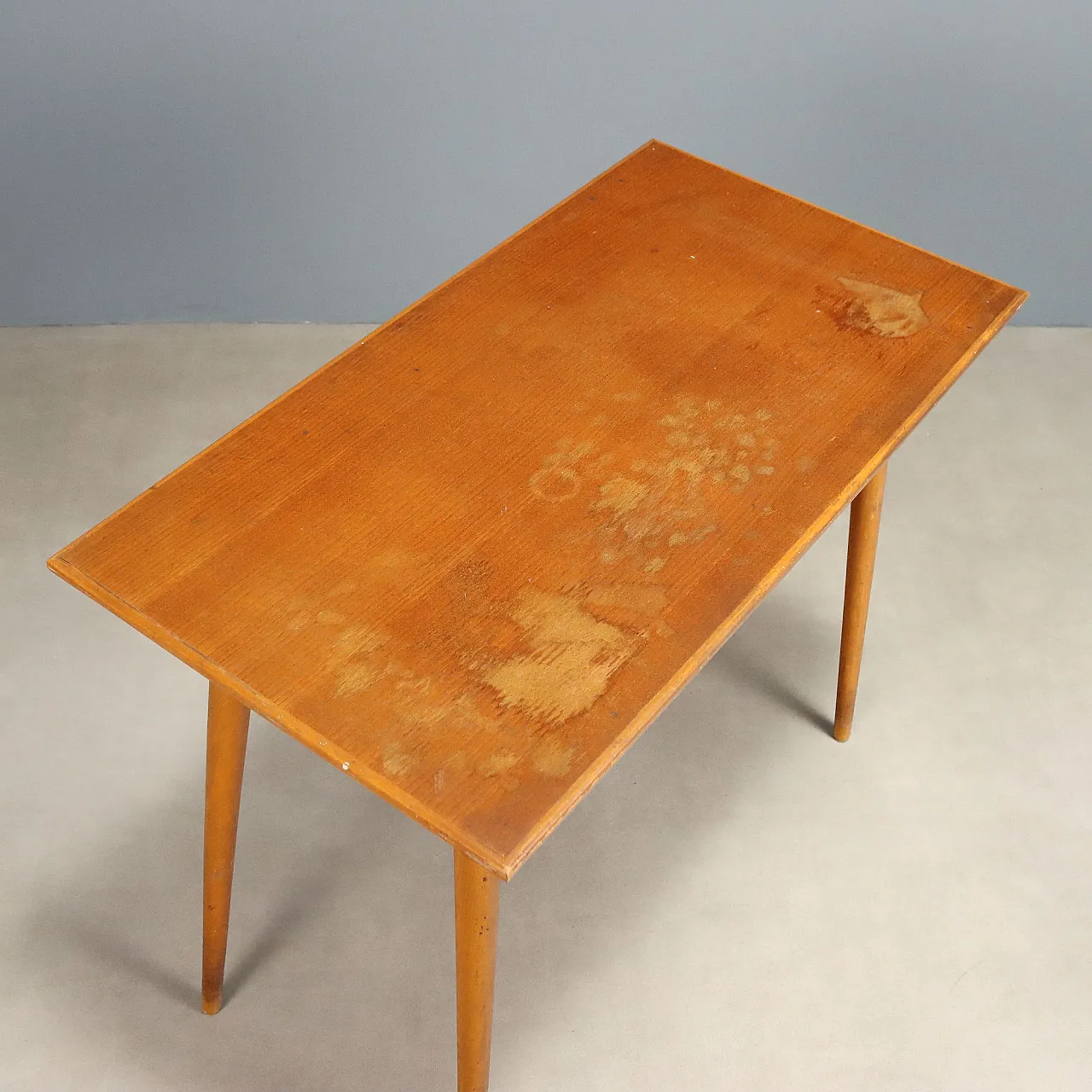 Beech wood desk, 1950s 8