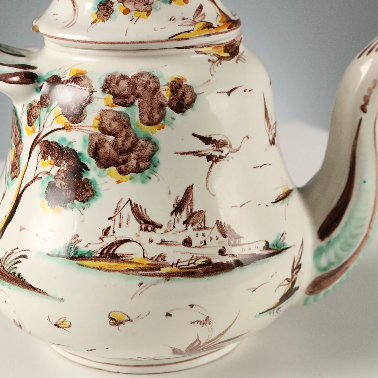 Servizio da tè o caffè in maiolica Angelo Levantino, '900 5