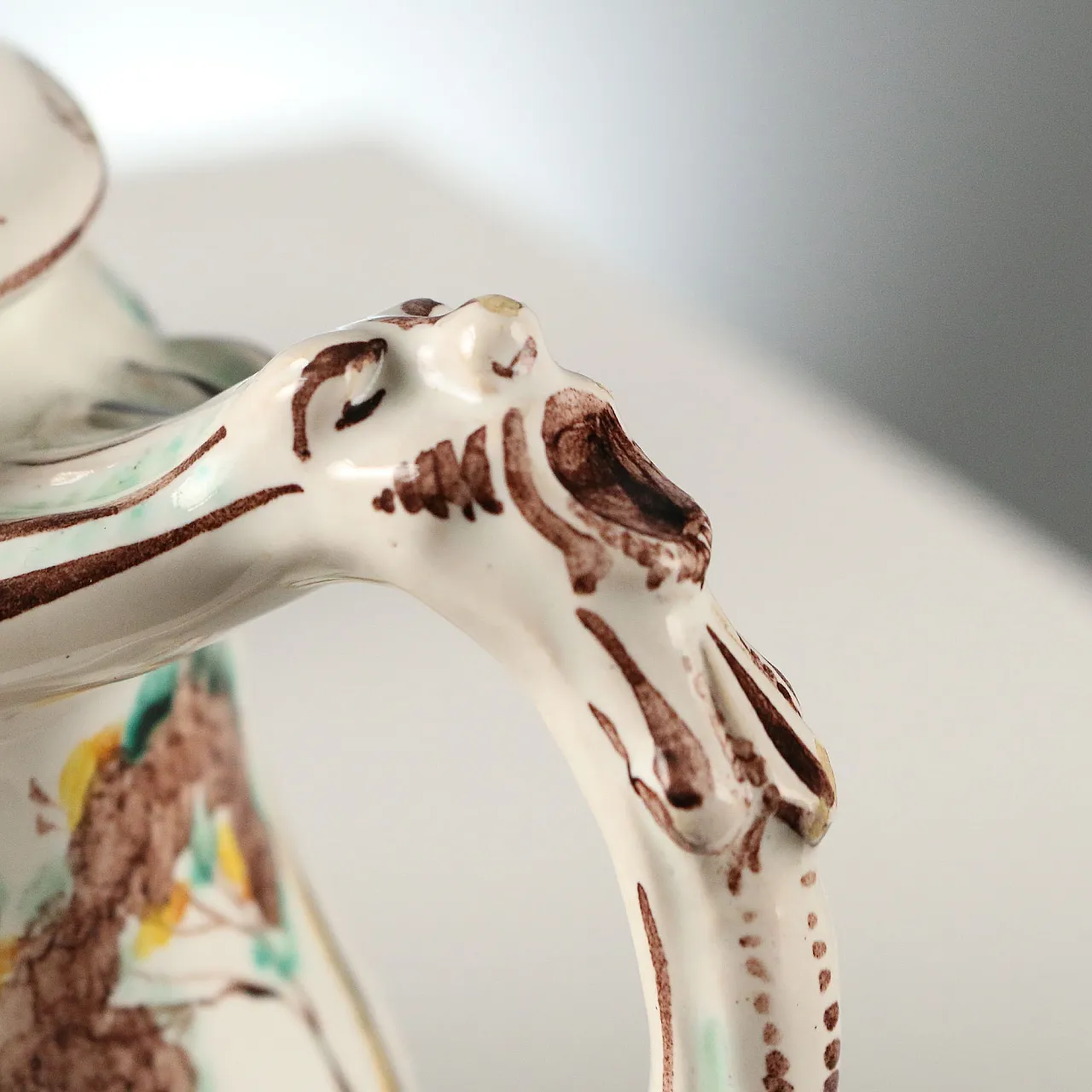 Servizio da tè o caffè in maiolica Angelo Levantino, '900 7