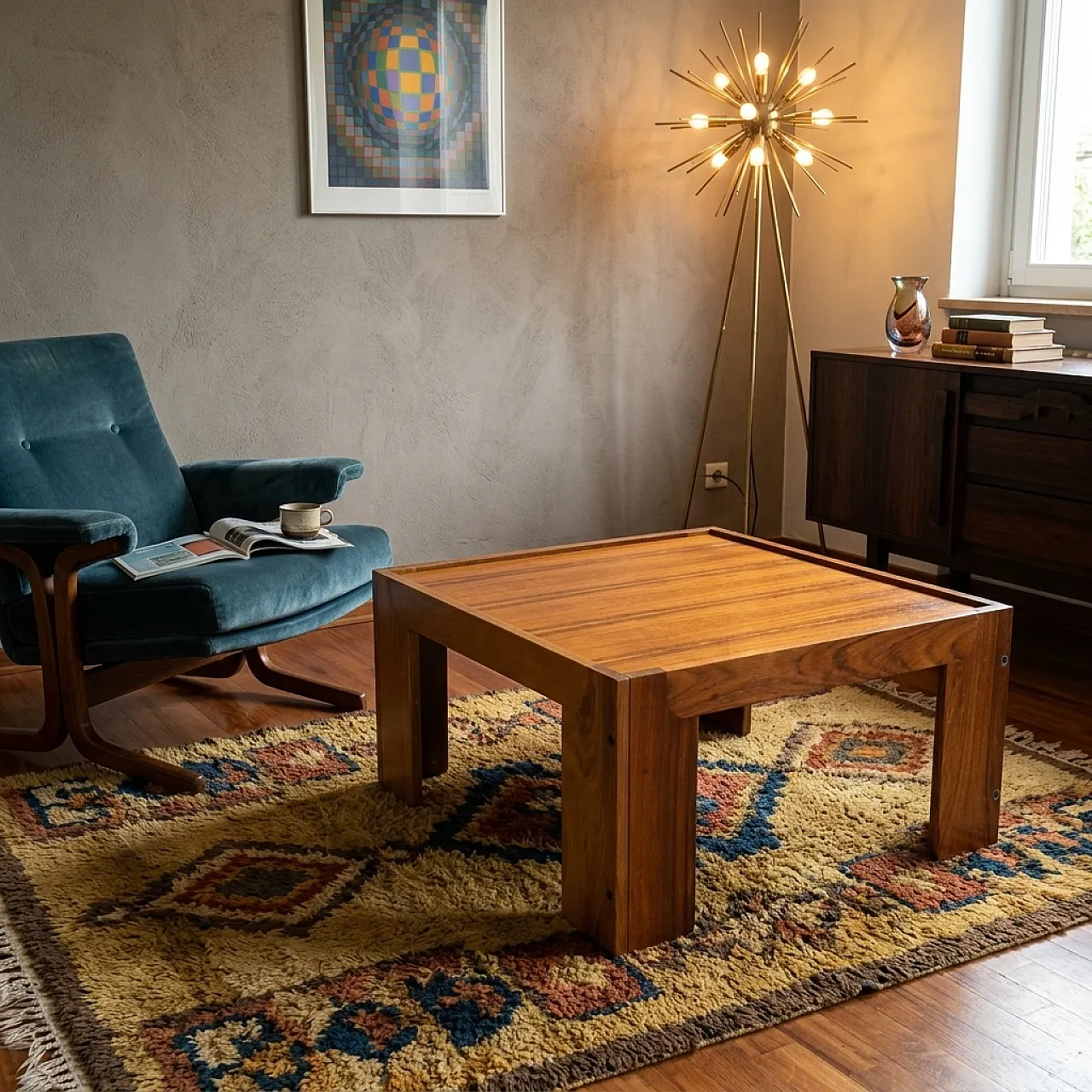 Coffee table by Afra and Tobia Scarpa for Cassina, late 20th century 2