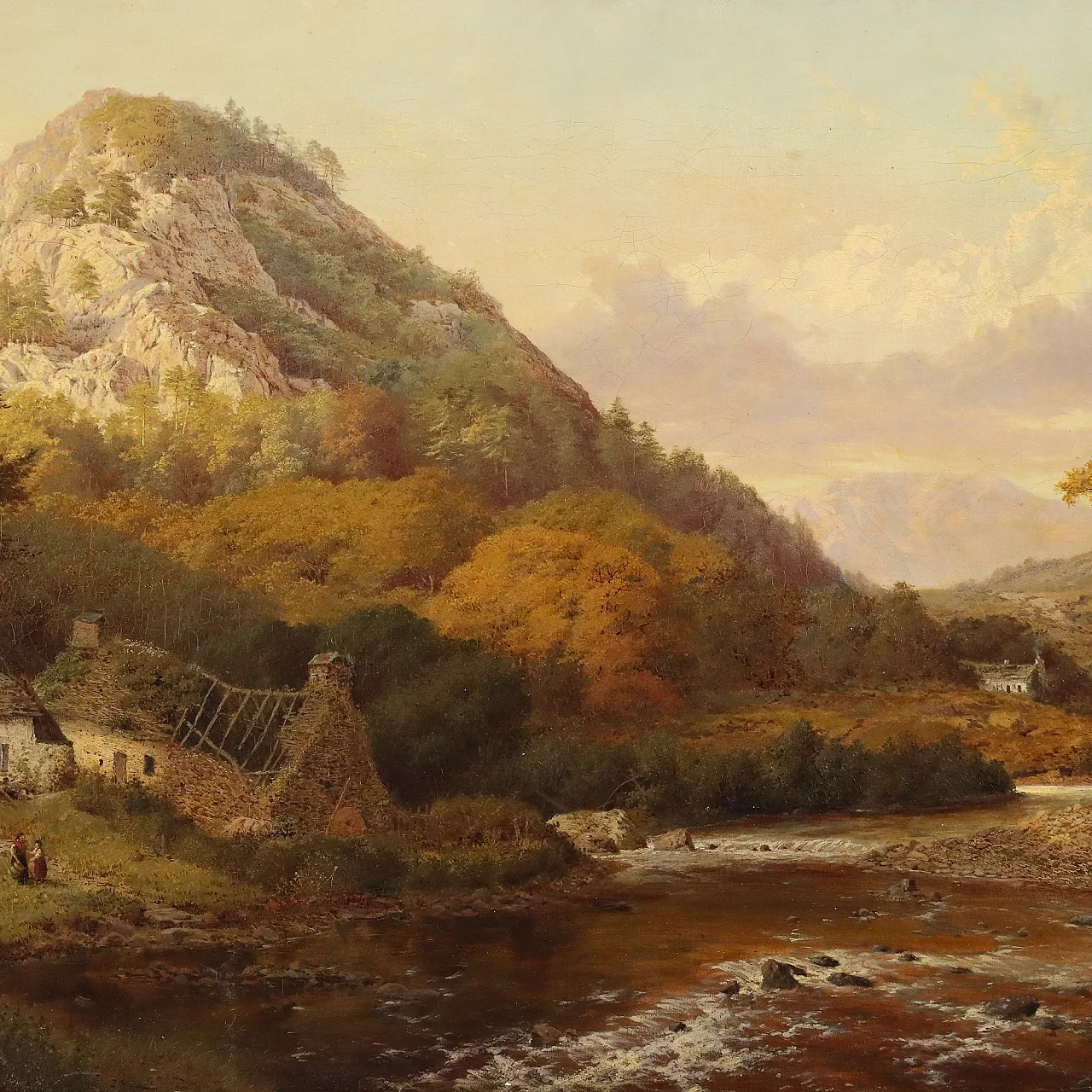 Painting by Edward Henry Holder, oil on canvas, 19th century 3