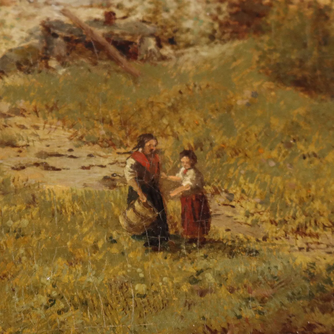Painting by Edward Henry Holder, oil on canvas, 19th century 4
