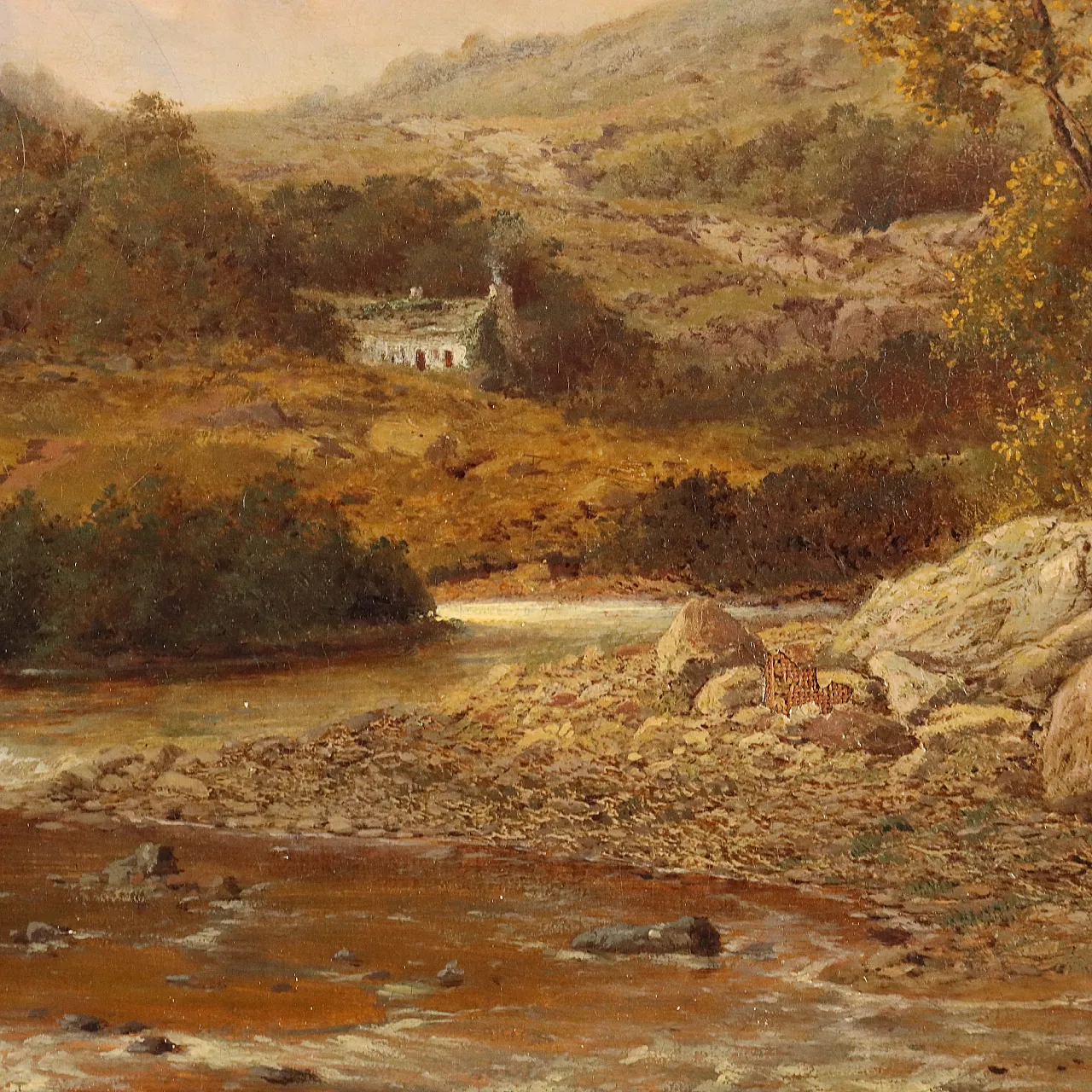 Painting by Edward Henry Holder, oil on canvas, 19th century 6