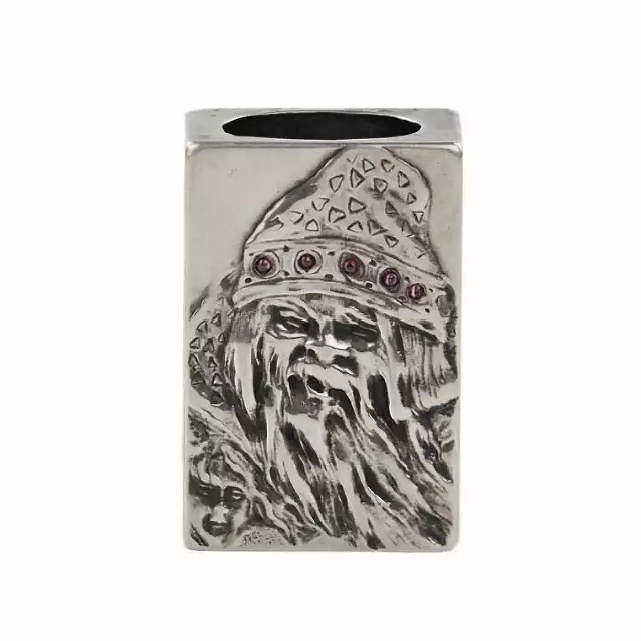 Silver match safe, early 20th century 6
