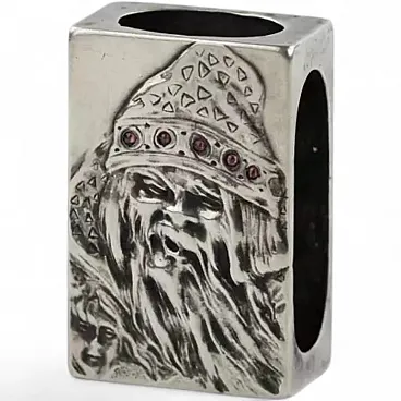 Silver match safe, early 20th century