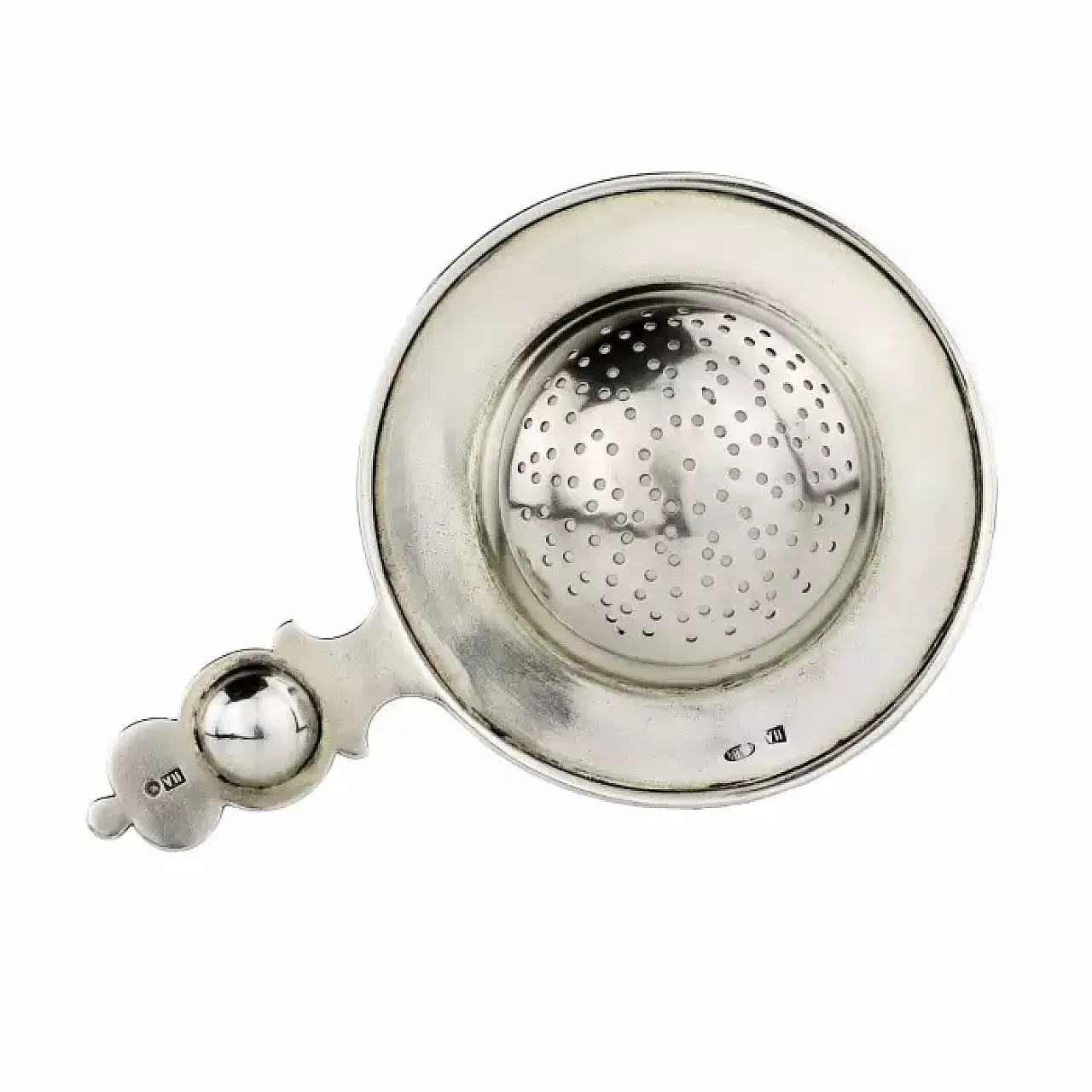 Colino da tè in argento, inizio '900 7